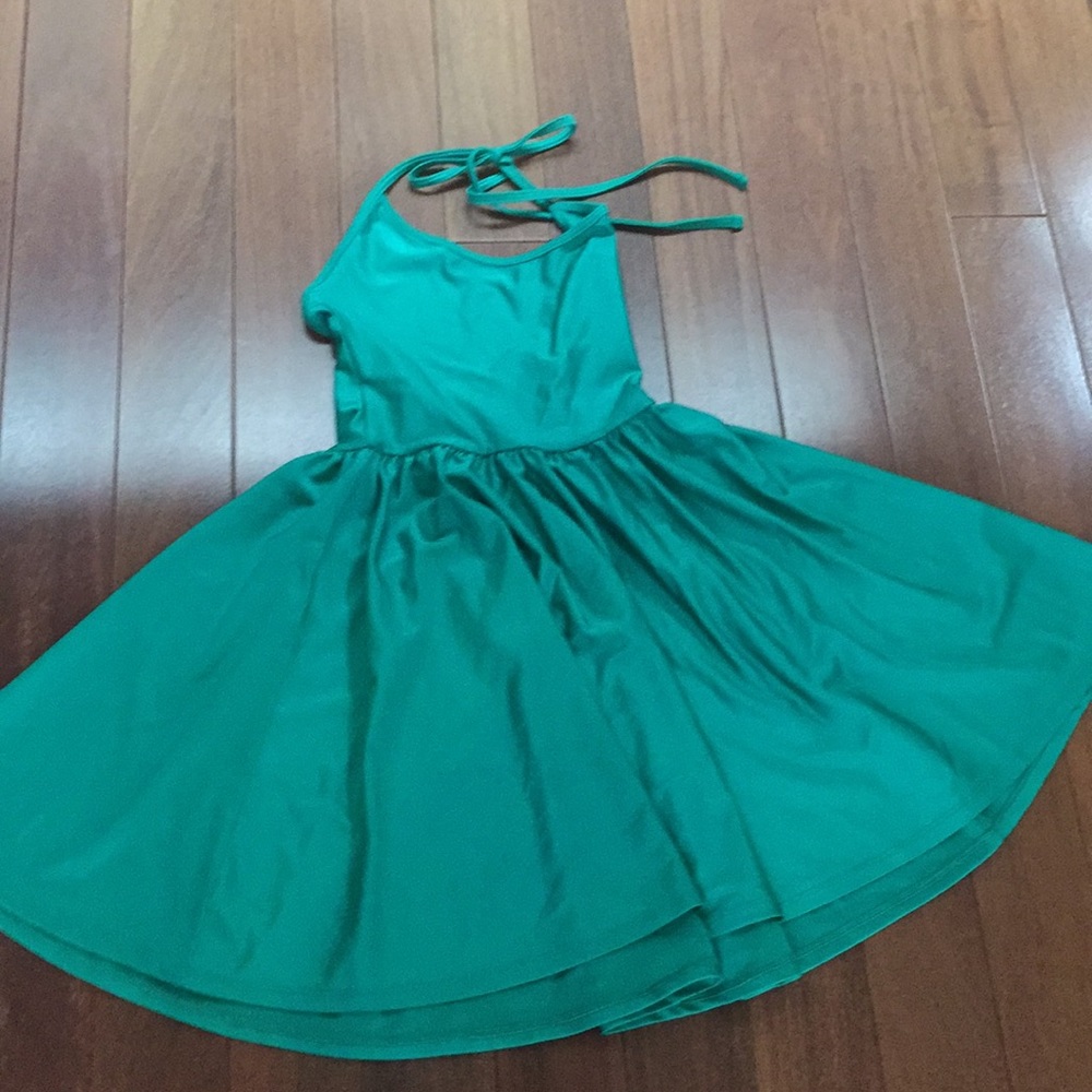 Green dress